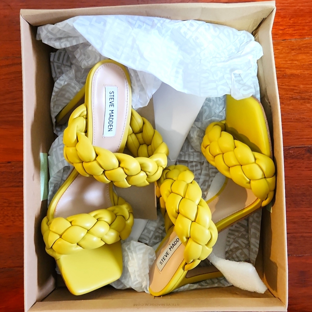 Steve Madden Kenley Citron sz 9